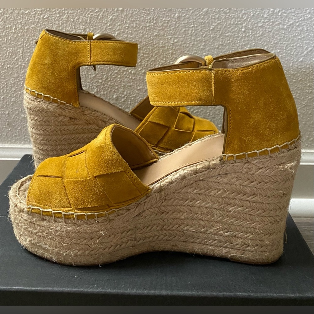 Marc Fisher LTD Mladalla Wedge Espadrilles US 7.5